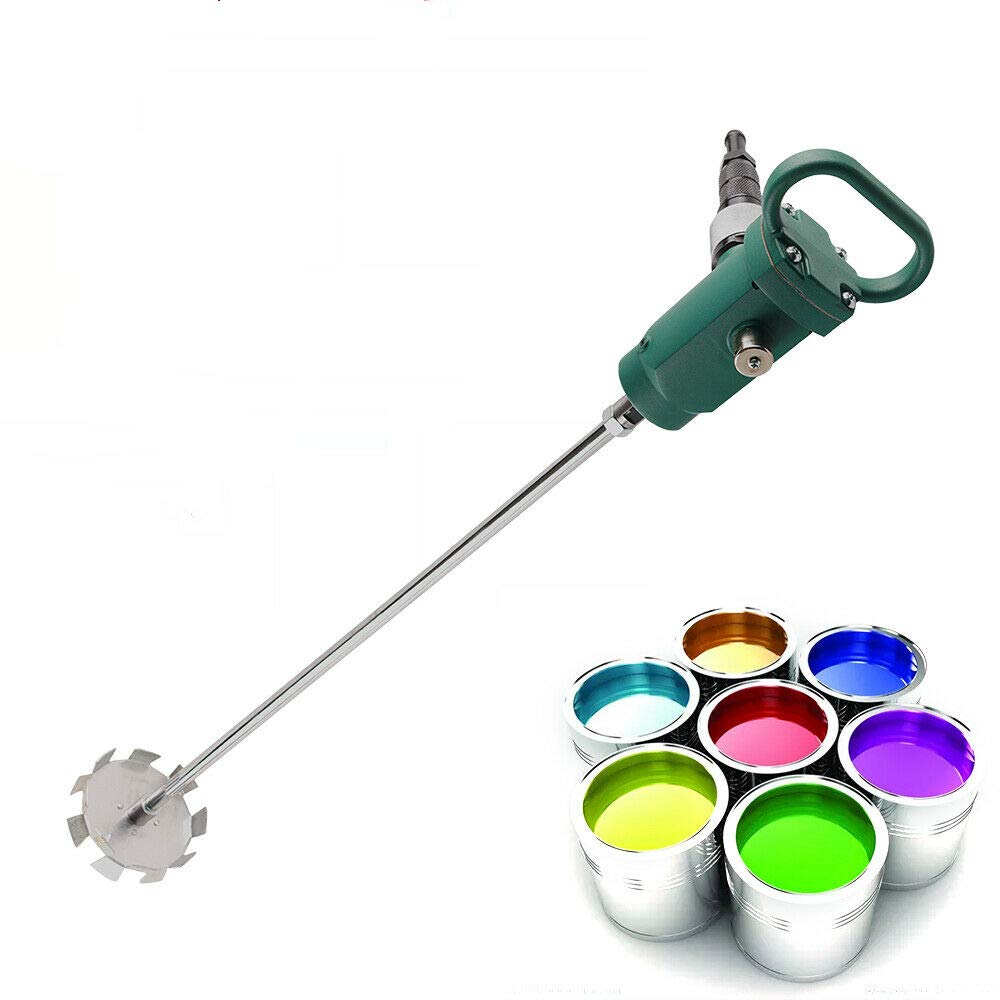 1/2 HP Air Agitator Painting Blender Barrel Type Mixer Machine Chucking