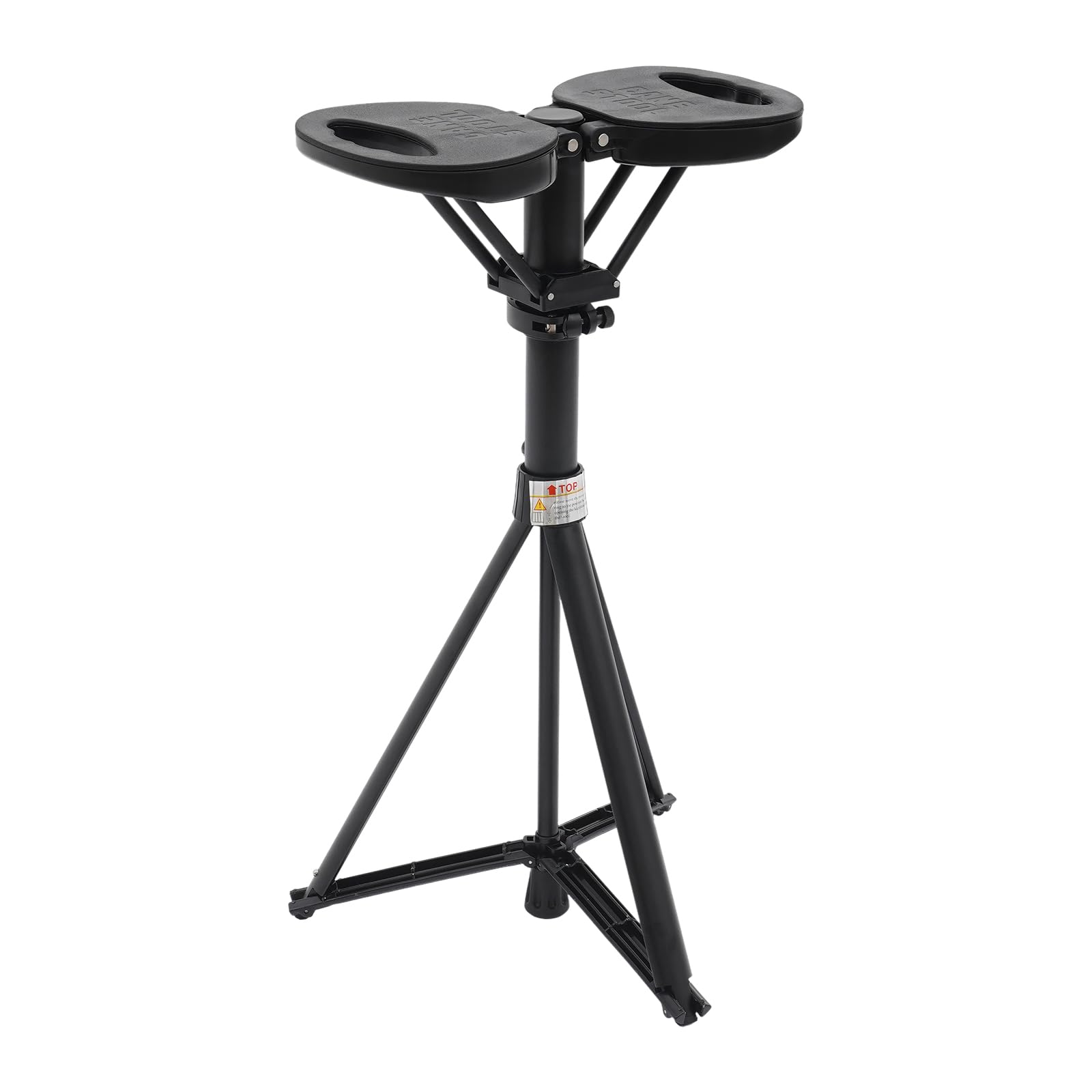 Aluminiowy kij trekkingowy z siedziskiem – laska i taboret z regulacją wysokości, obciążenie 150 kg, 87-95 cm – idealny dla seniorów, wędrowców i aktywności na świeżym powietrzu