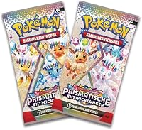 Pokémon-Sammelkartenspiel: Mini-Tin-Box Karmesin & Purpur – Prismatische Entwicklungen: Nachtara (2 Boosterpacks & 1 Münze) – Ansicht 6