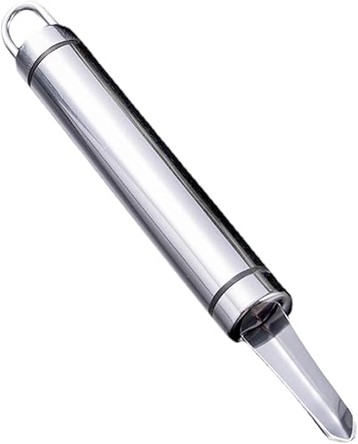 Miniatura 6 de Fenteer Lychee Corer - Descorazonador de chile compacto, a prueba de óxido, multifuncional, resistente, portátil, de azufaifo, removedor de núcleo