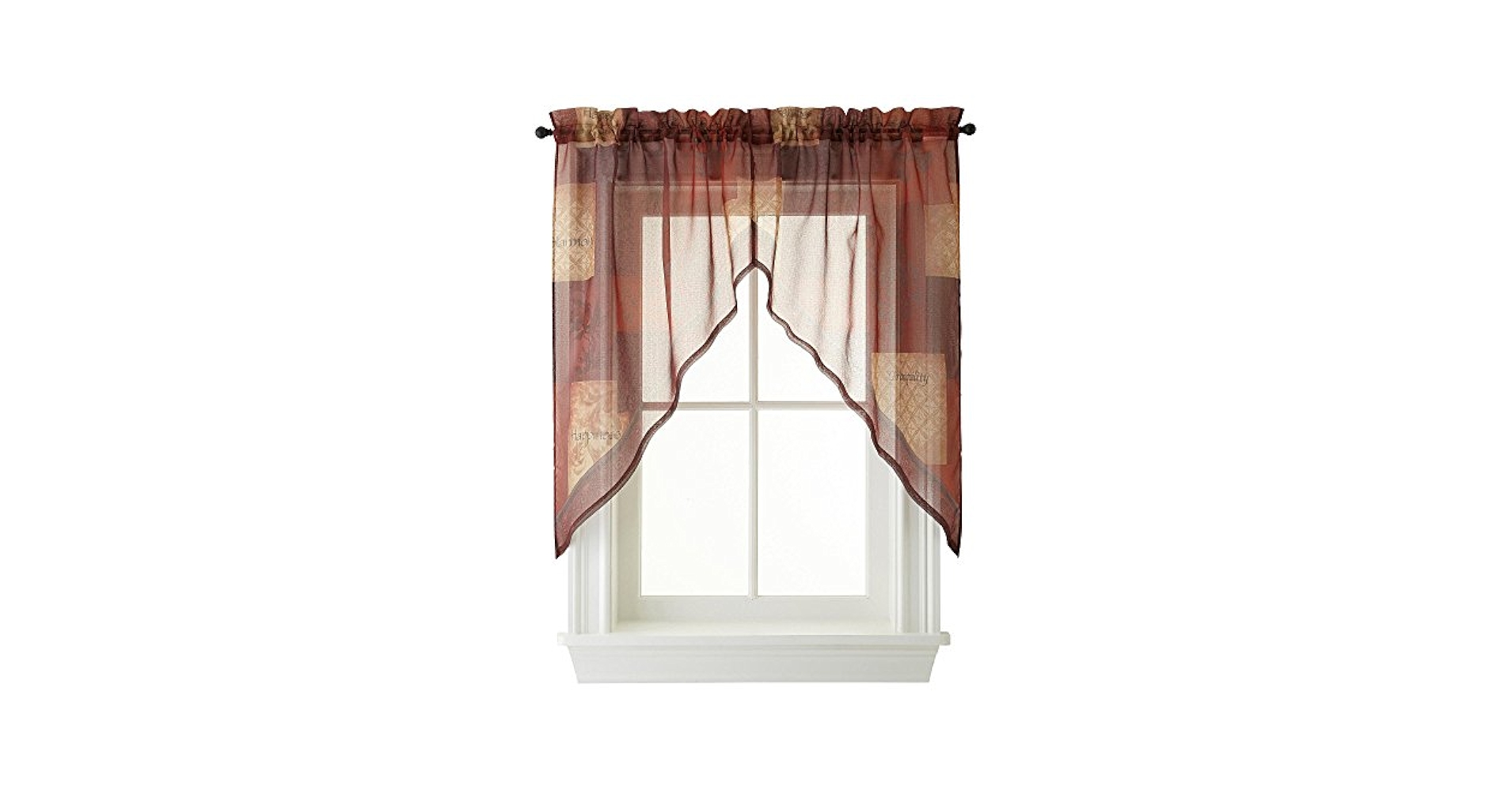◉希少60s・mods【SHOTGUN EXPRESS・CURTAINS】 Mod Check Curtain Panel - 70s Plaid Green by B0rwear