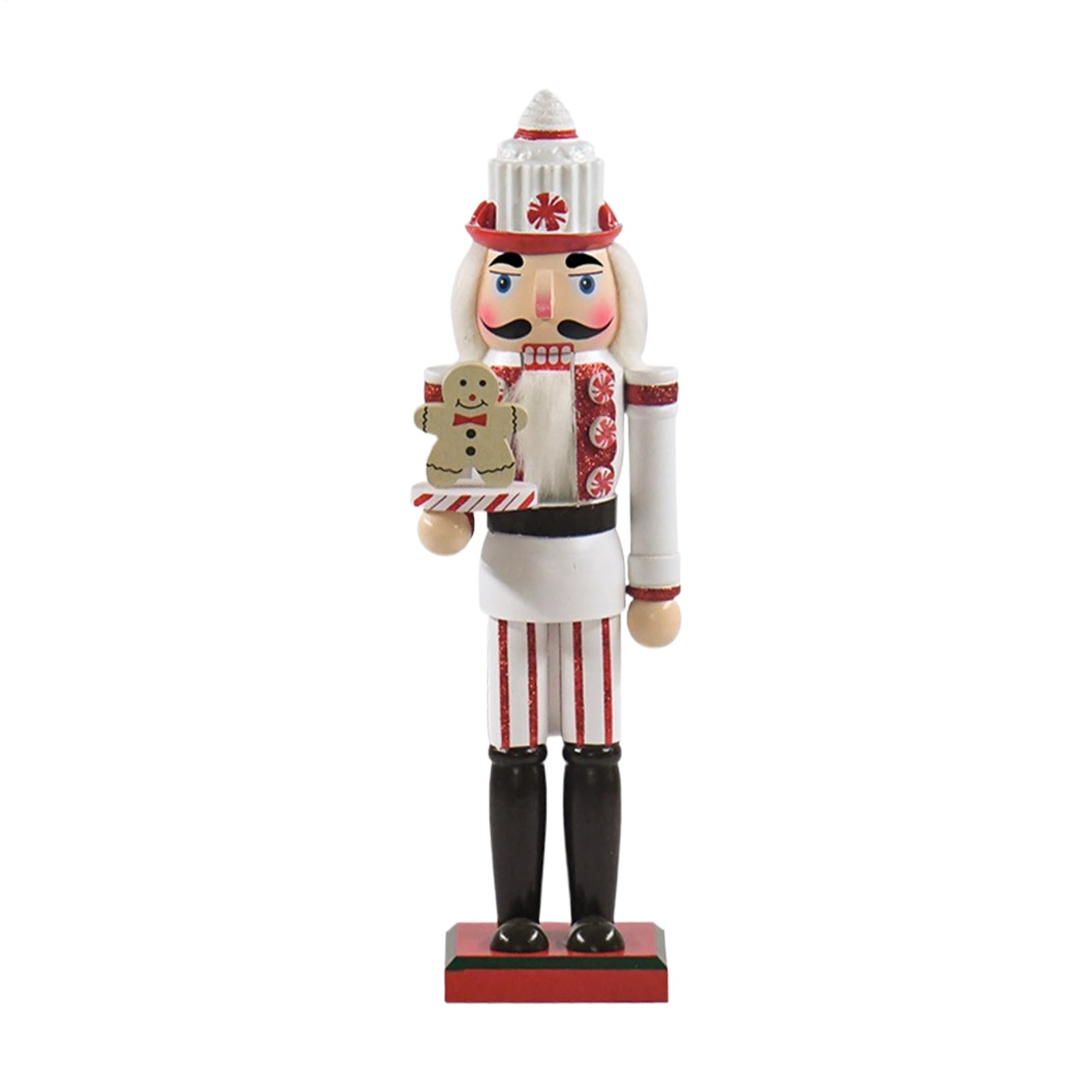 Casse-Noisette décorations de Noël en bois de 35 cm pour étagères et maison