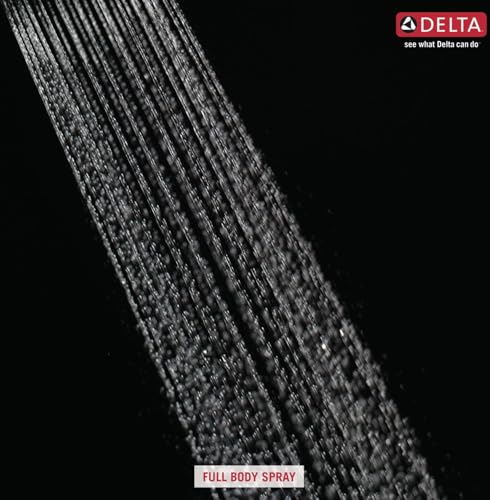 Image of Delta Faucet Ashlyn 17 Series Dual-Handle Shower Faucet, Shower Trim Kit with Single-Spray Touch-Clean Shower Head, Stainless T17264-SS (Valve Not Included)