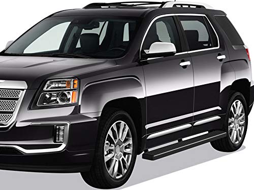Estribos Tuxtreme 5 pulgadas Negro Mate Compatibles Chevy Equinox y GMC Terrain miniatura 2