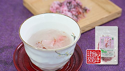 Amazon | 【国産100%】桜茶 40g 巣鴨のお茶屋さん 山年園 | 巣鴨の