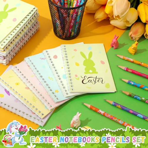 Carnets de Pâques pour enfants Crtiin avec mini blocs-notes et crayons - 4