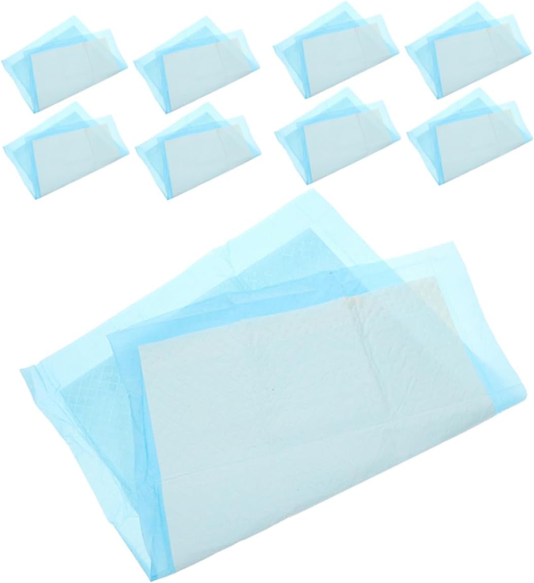 VICASKY 100pcs Super Absorbent Dog and Cat Training Pads Disposable Leak Pet Pee Pads for House Training and Everyday Use for Puppies and Small Pets