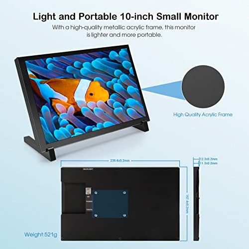 ELECROW 10.1インチ タッチスクリーンモニター DIS85101D の商品画像 5