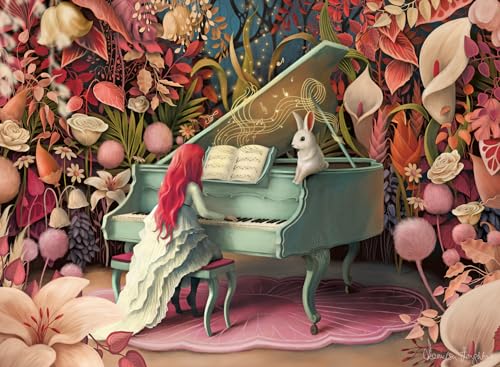 Ravensburger - Puzzle 500 pièces - Le récital du Lapin
