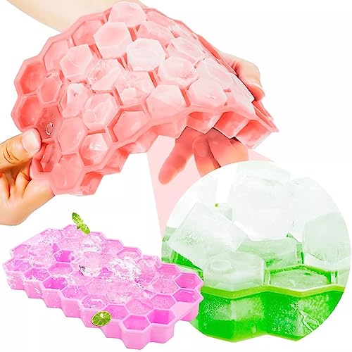 Forma Gelo Silicone Chocolate Bombom Sabonete Colmeia Cubo