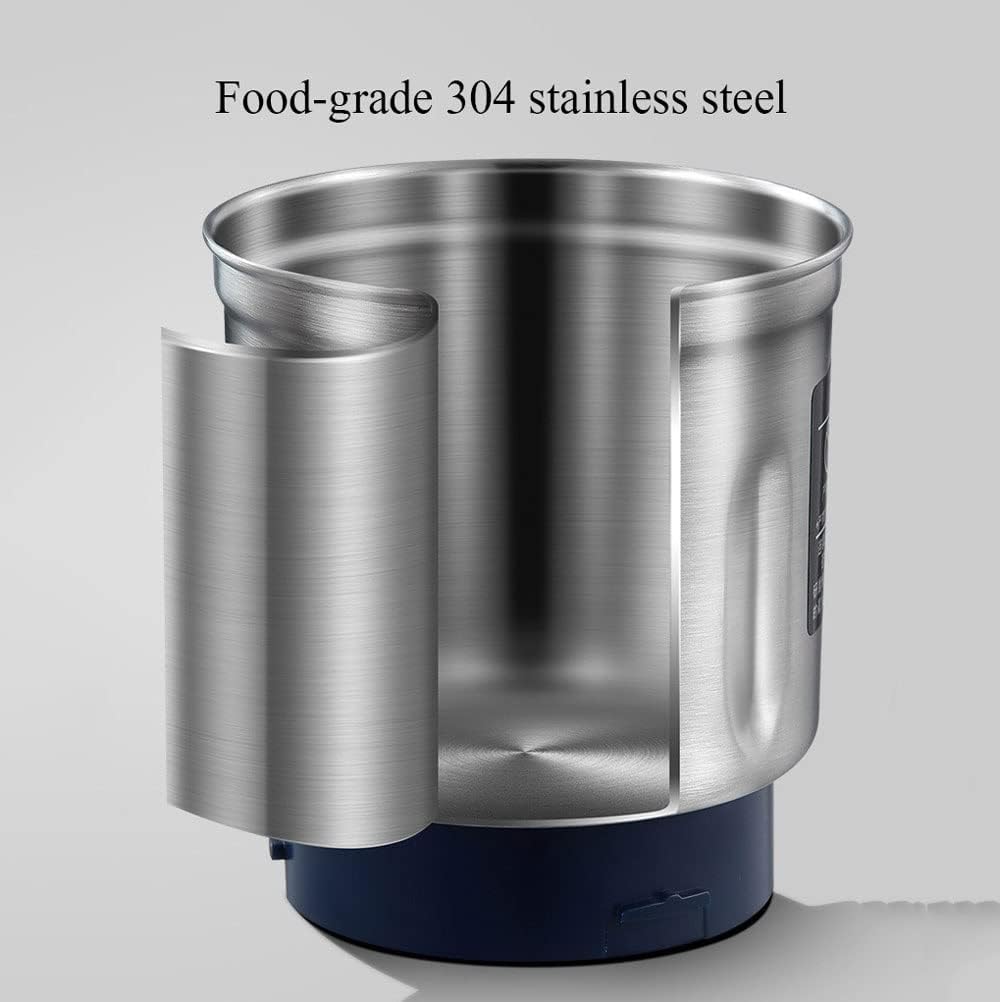 Electric Coffee Grinder and Spice Grinder with Stainless Steel Blades Removable Bowls