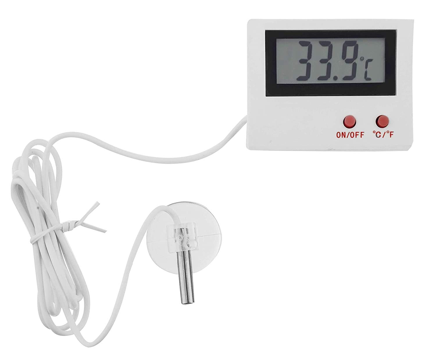 PIPER HEALTHCARE Temperature Meter with ON/OFF button | aquarium temperature meter for fish tank | Thermometer for Room Temperature, Digital thermometer (B0BW99MSCF) Amazon Price History, Amazon Price Tracker