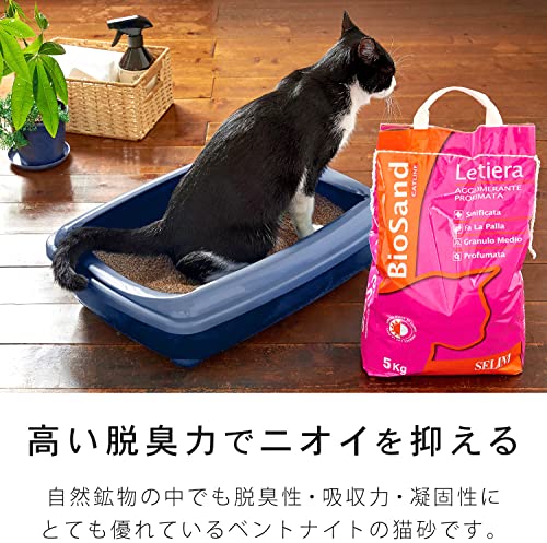 Biosand Lettiera per gatti - Agglomerante