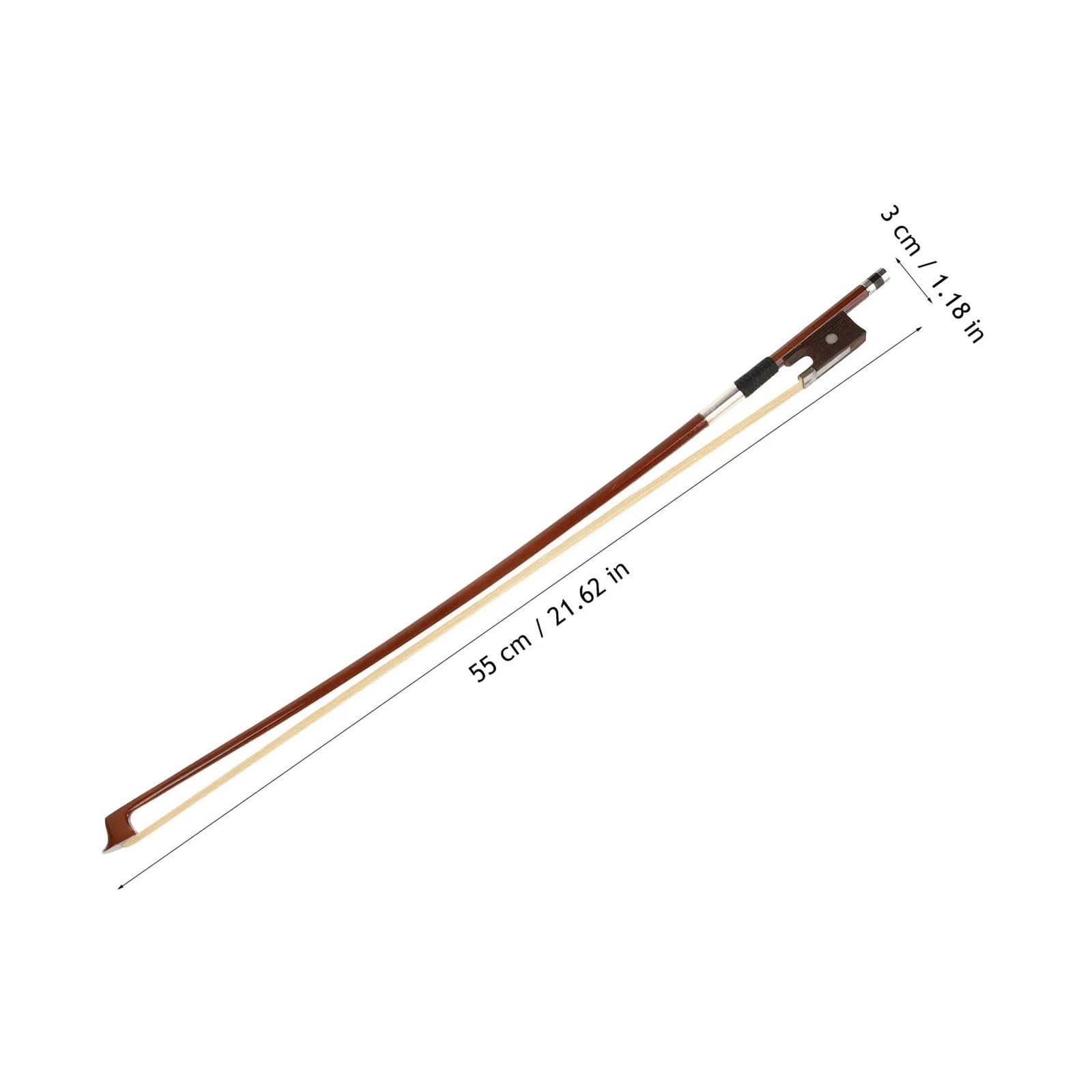 1 4 Arco for violino in legno for esercitazioni for studenti principianti Strumento musicale professionale in crine di cavallo ben bilanciato