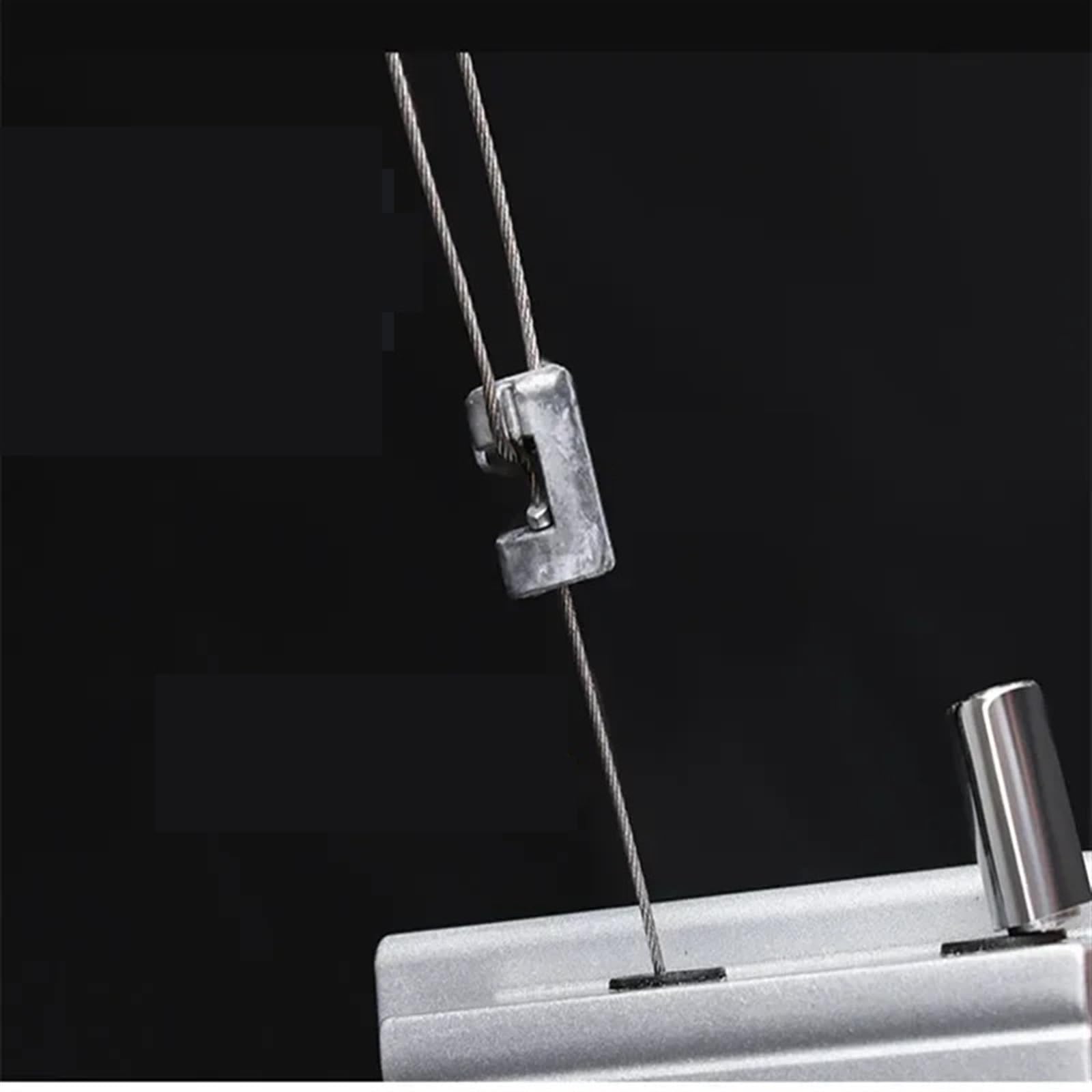 50M/100M 304 Fune in Acciaio Inox Morbido Cavo di Sollevamento Pesca 7 * 7 Stendibiancheria 1mm/ 1.5mm/2mm Filo Metallico(100m,Diameter 1.5mm)