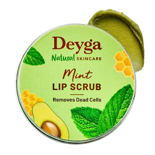 Image of Deyga Mint Lip Scrub (16 Grm) Exfoliates I Reduces Dryness