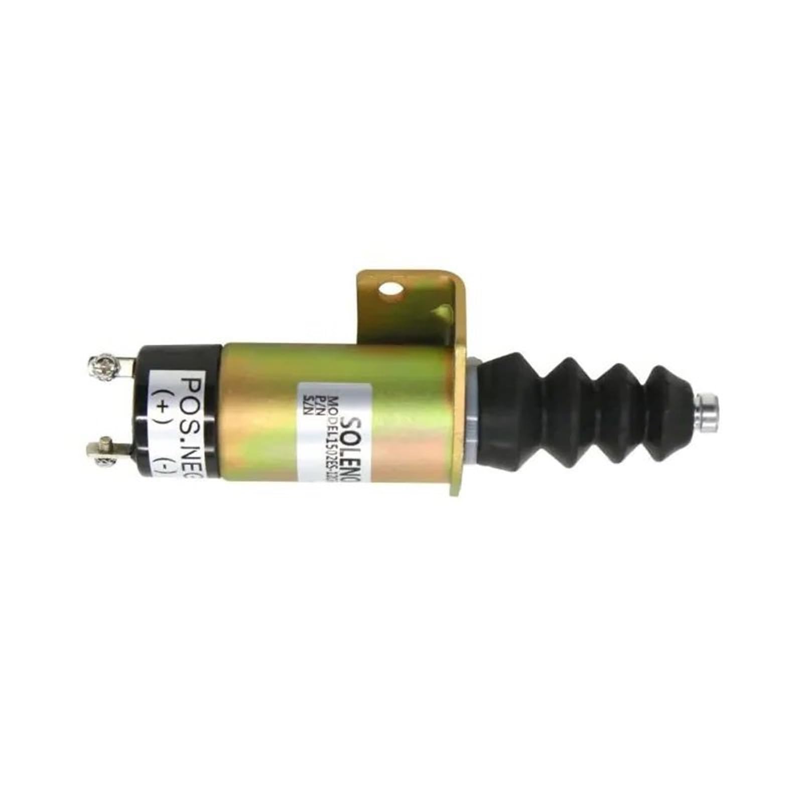 Solenoide de corte de combustible Compatible con la válvula solenoide de apagado de combustible Bobcat de 12 V 1502ES-12C6U1B2S1