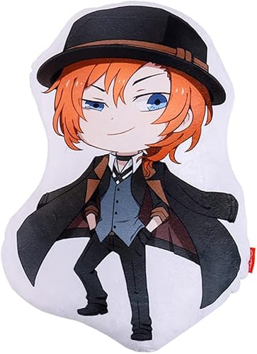 Anime Nakahara Chuuya - Almohadas de peluche para muñecas, regalos para niños, regalos de felpa suave