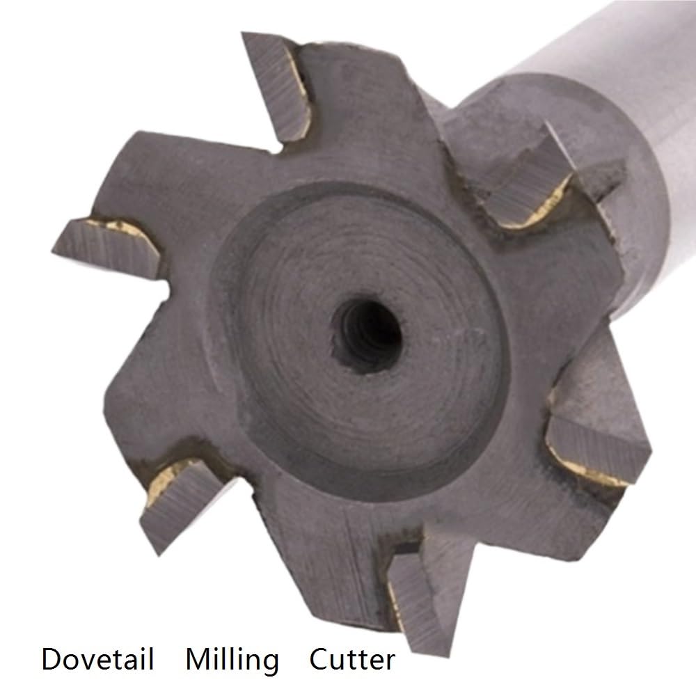 Herramienta para cortar metales Fresa de ranura en T cola milano, inserto soldadura, herramientas carburo tungsteno, fresa máquina CNC, 1 pieza