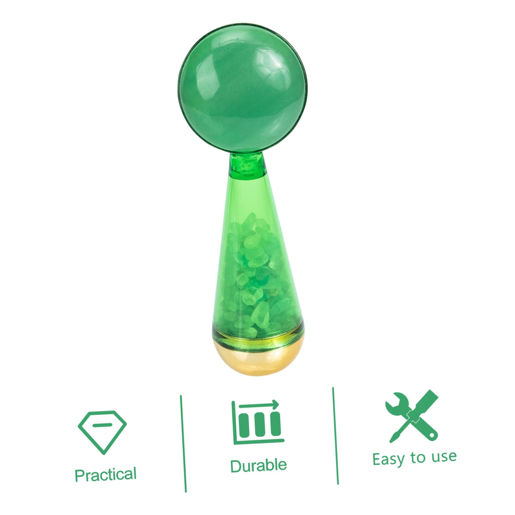 Ice Globe Beauty Gesichtsroller Eiskugel Kühle Massagekugel fürs Gesicht Handlich Hautschonend für Augen Hautpflege Zuhause und Unterwegs