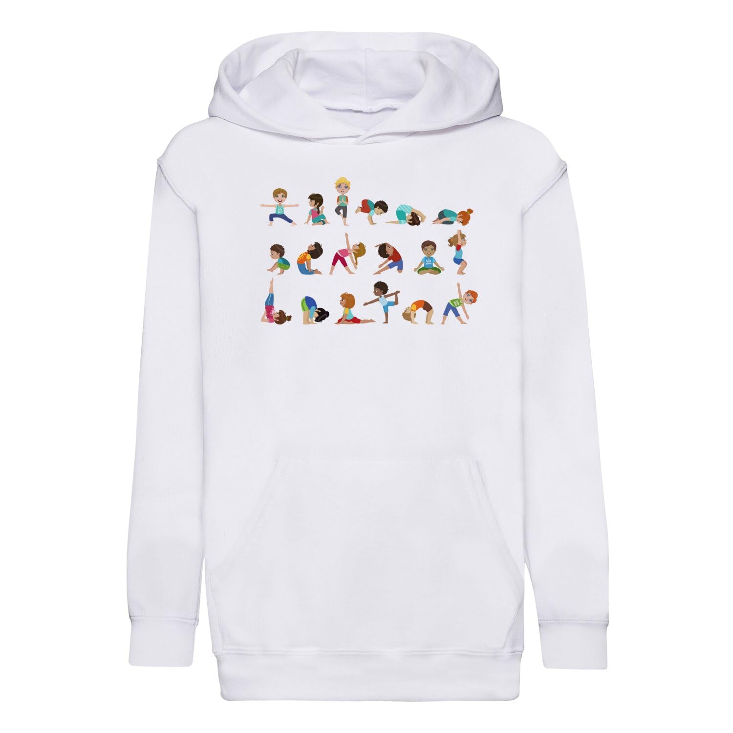 Sweat à capuche enfant yoga confortable pour méditer sans avoir froid