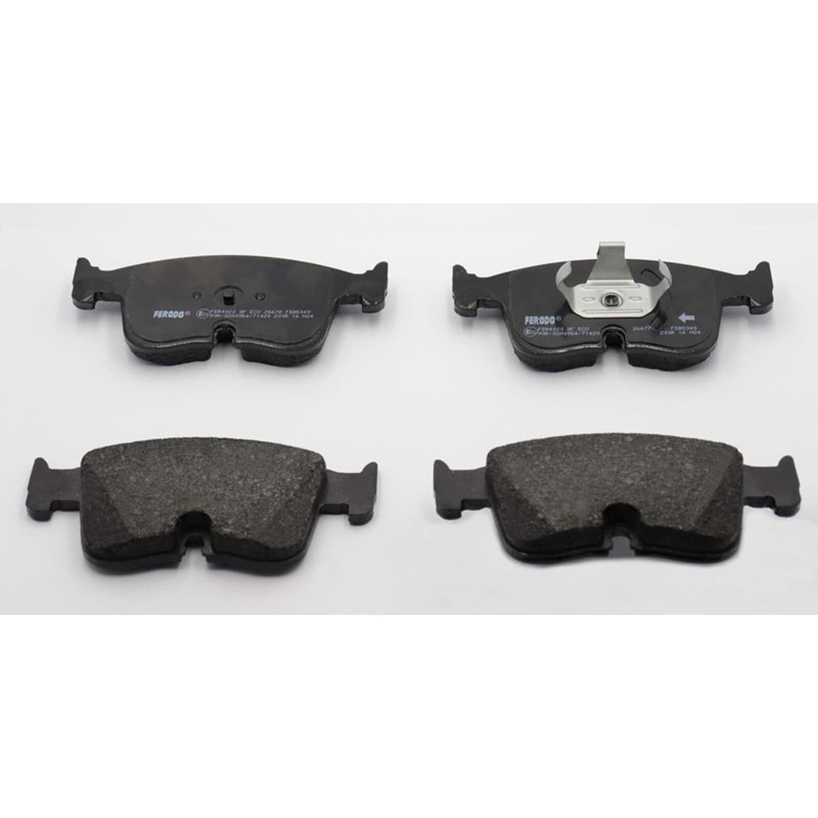 FERODO Kit pastiglie freni Anteriore predisposto per visualizzazione avviso usura senza accessori FDB5349 Compatibilità con VW Golf 8 Hatchback CD1 Golf 8 Variant CG5, AUDI A3 Sportback 8YA, CUPRA | Compatibile con: AUDI A3 Limousine, A3 Sportback, VW GOL