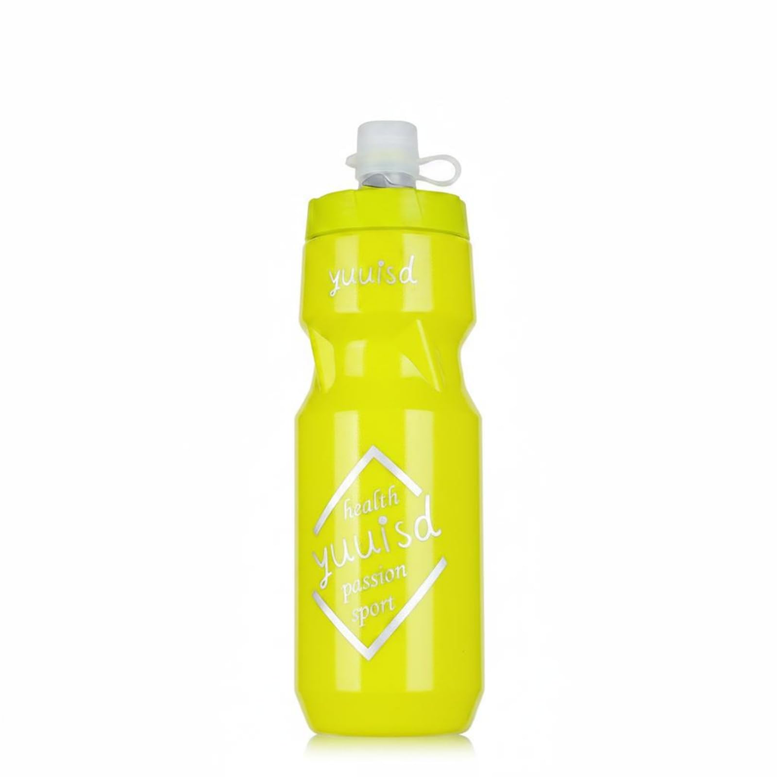 Silicone Nozzle Bike Press Water Bottle Lightweight Cycling Press Bottle, Yellow|Sporting Goods|Fitness Running & Yoga|Fitness Equipment & Gear-picture-23