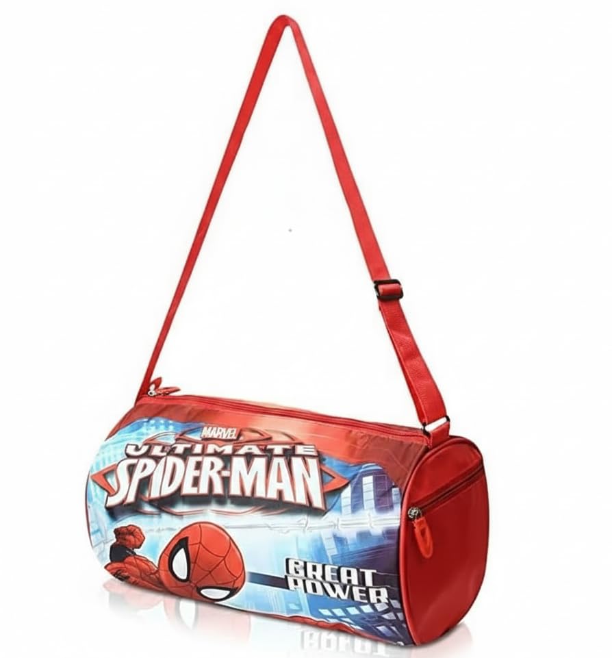 Image of Stylbase Kids Duffle Travel Bag | Durable Lightweight Polyester Sports & Gym Kids Luggage Carry Bag for Boys & Girls | Travelling Bag for Swimming, Dance, School & Weekend Trips