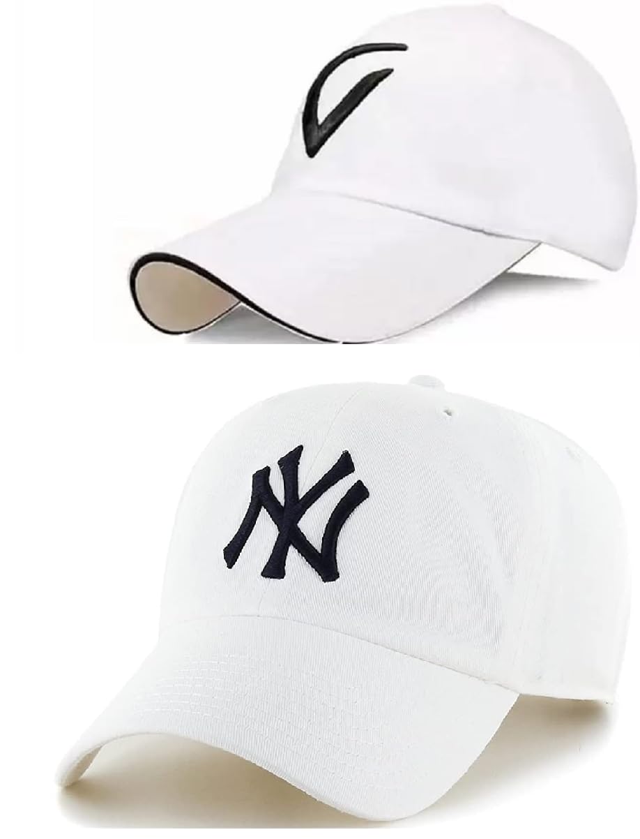 SELLORIACombo Pack of 2 Stylish Sport virat Inspire + Bast Baseball Cap for Men's and boy'