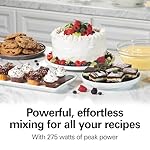Hamilton Beach 6-Speed Electric Hand Mixer with Whisk, Dough Hooks and Easy Clean Beaters, Powerful 275 Watt Motor, Snap-On Storage Case, Blue - Image 5