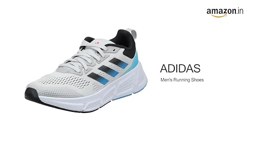 Buy Adidas mens Questar GREONE/CBLACK/GRETHR Running Shoe - 9 UK