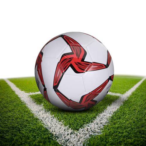 pwavum Pallone da calcio per bambini, taglia 5, per bambini e adulti, calcio per bambini, taglia 5, ispessito, antiesplosione, per bambini, per ragazzi e ragazze, taglia 5