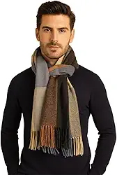 Cachecol Masculino Xadrez Premium