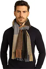 Cachecol Masculino Xadrez Premium