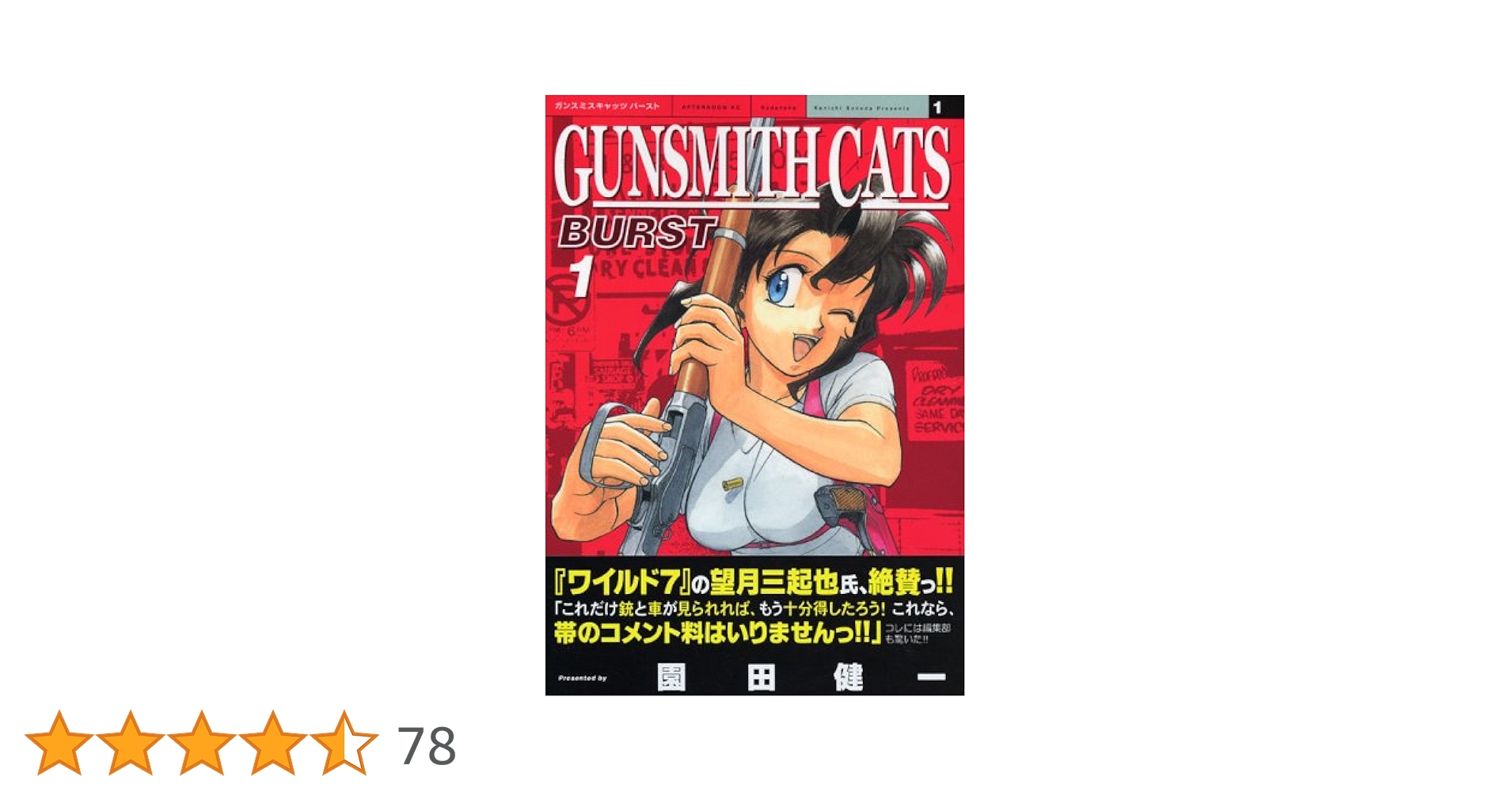 ガンスミスキャッツ 全巻 バースト 全巻 13冊セット GUN SMITH CATS ガンスミスキャッツバースト全巻セット