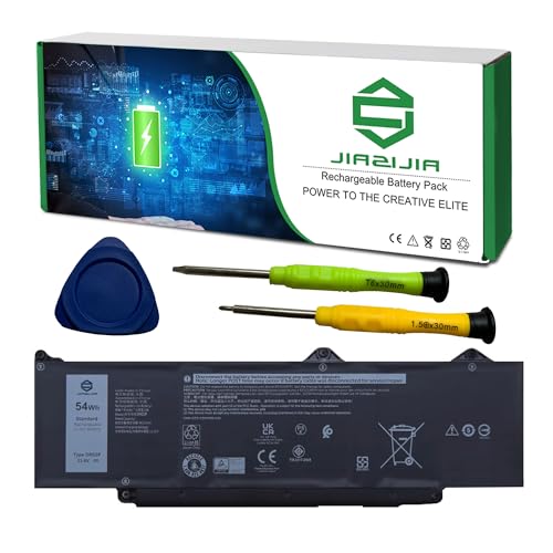 Image of DR02P Laptop Battery Replacement for Dell Latitude 5350 5440 5450 5540 5550 7455 3340 3440 3450 3540 3550 5340 Precision 3480 3490 3580 3590 Series 02X1V9 2X1V9 RXF9T 803W6 WYJ45 11.4V 54Wh