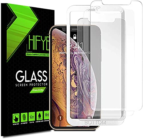 iphone 12 Pro Max Screen Protector - [6.7â€] with 3 Packs Tempered Glass | 9H Hardness HD | Bubble Free | Scratch Resistant