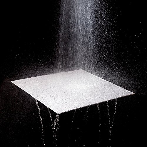 Genesis 2Ft X 2Ft White Stucco Pro Revealed Edge Ceiling Tiles - Easy Drop-In Installation – Waterproof, Washable And Fire-Rated - High-Grade Pvc To Prevent Breakage - Package Of 12 Tiles #TOP5