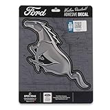 Ford Mustang Horse Logo Adhesive Vinyl Decal - Fun Ford Mustang Sticker for Car, Window, Water Bottle or Laptop