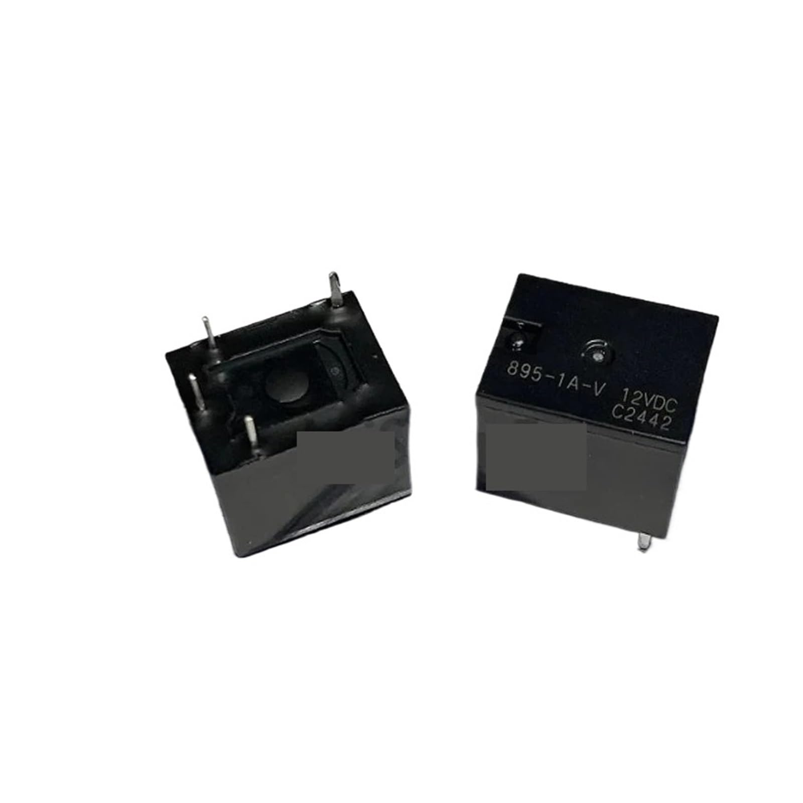 Relé 895-1A-V 9VDC de 4 pines y modelo 895-1C-V de 5 pines para circuitos de 12V, pack de 2 unidades