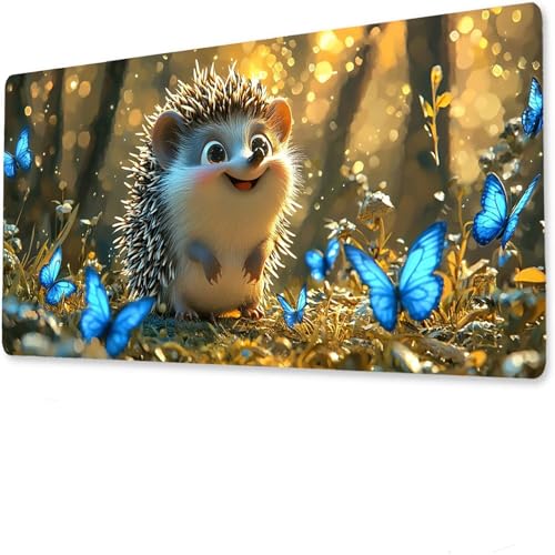Tapis souris jeu XXL antidérapant pour protéger le bureau et stabiliser le clavier