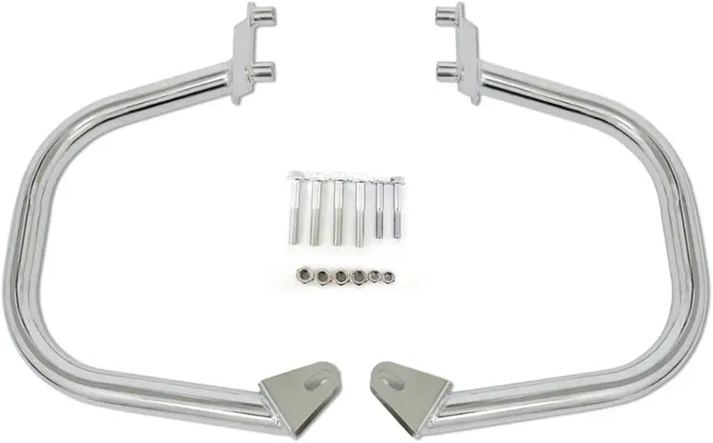 Highway Engine Guards Bumper Crash Bars Protection Compatible with Harley Street 500 750 XG750 XG500 Road 2017-2021(Chome)