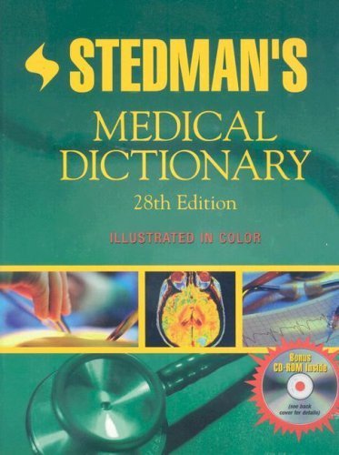 Stedman's Medical Dictionary, 28th Edition, Book/MOBILE Bundle 28th Edition by Stedman's (2013) Hardcover      Hardcover – January 1, 1780