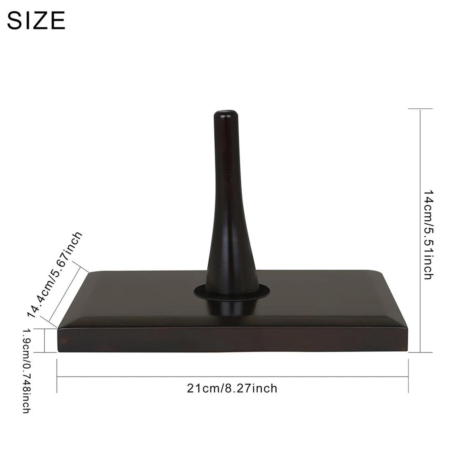 Accessori Per Strumenti Musicali Clarinetto Stabile Portatile Per Espositore Clarinetto/oboe | Base ampia e ponderata con piedini antiscivolo, completamente staccabile e portatile.