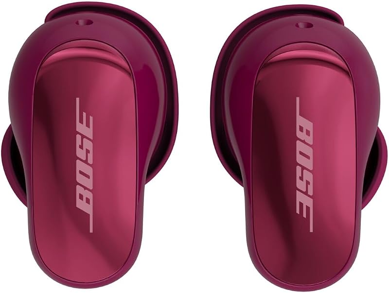 Bose QuietComfort Ultra Earbuds (2nd Gen) - Wireless Noise Cancelling Earbuds with Mic, Immersive Audio, USB-C Charging, Up to 6 Hours Battery, IPX4 Rating, Deep Plum - Limited Edition Color image 6
