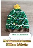 original  Weihnachtsbaum Mütze häkeln
