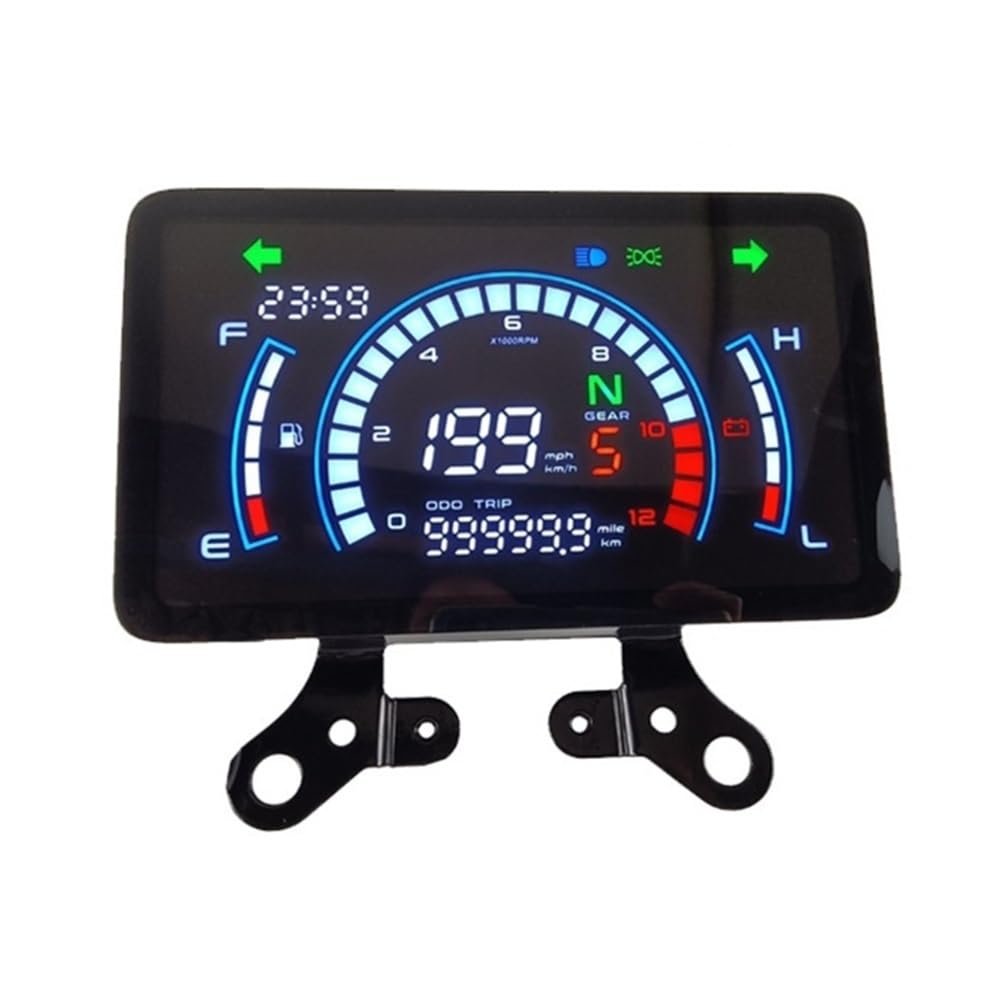 Velocímetro Digital para 150 motocicletas | Panel de instrumentos digital con pantalla clara y lecturas precisas de velocidad y distancia para 150 motocicletas