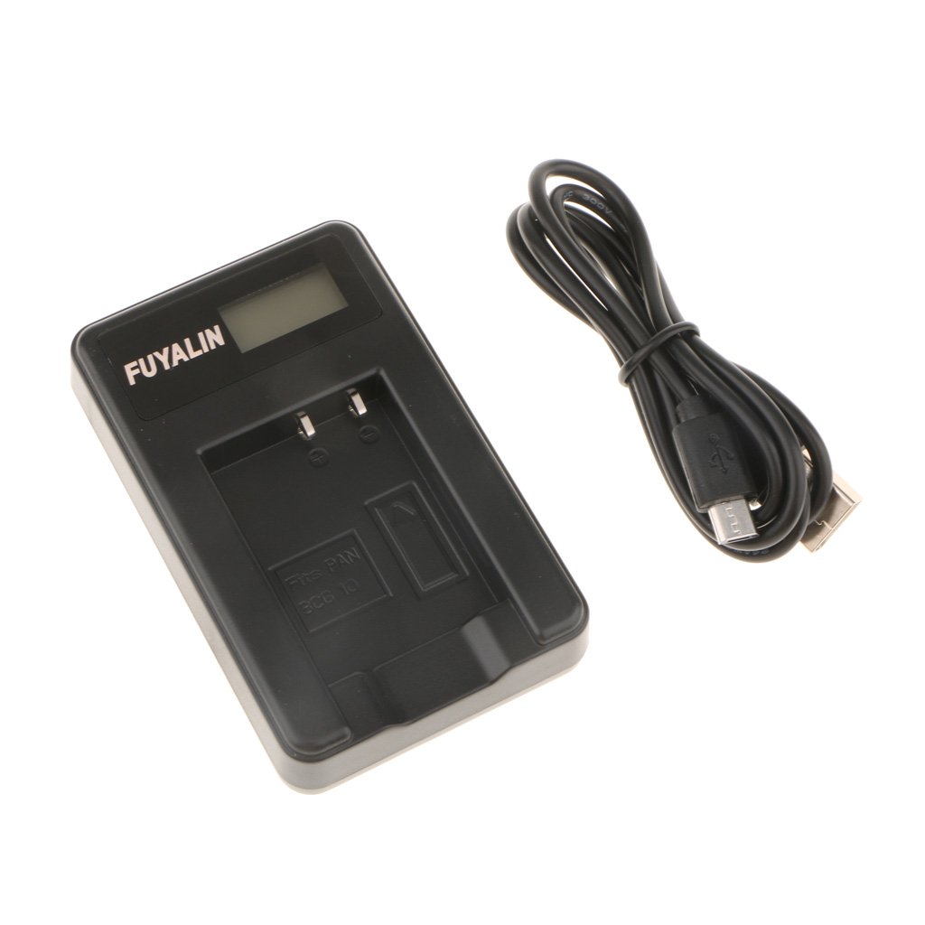 LCD USB Camera Li-on Battery Pack Charger for DMW-BCG10 ZR1 ZX1 TZ10 TZ7|Collectibles|Collectibles-picture-16