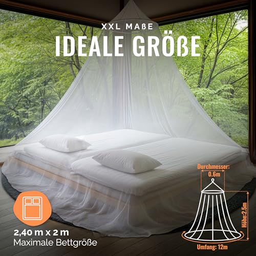 Moustiquaire pour lit double et extérieur pour stopper les insectes - 4