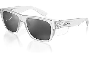 SafeStyle Fusions ANSI Z87.1+ Certified Wayfarer Safety Glasses